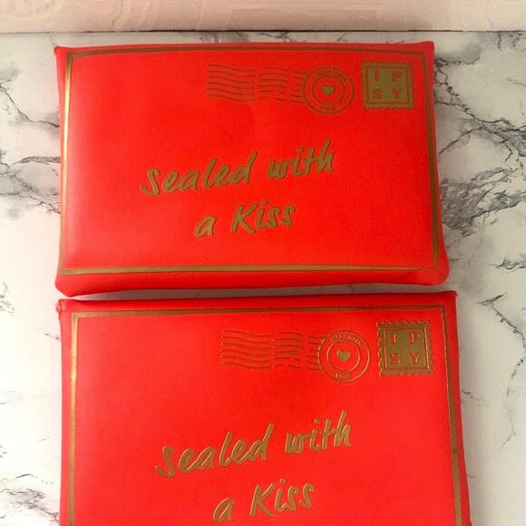 Ipsy Bags (5) Assorted with 2 Sealed with a Kiss Bags - Picture 2 of 12